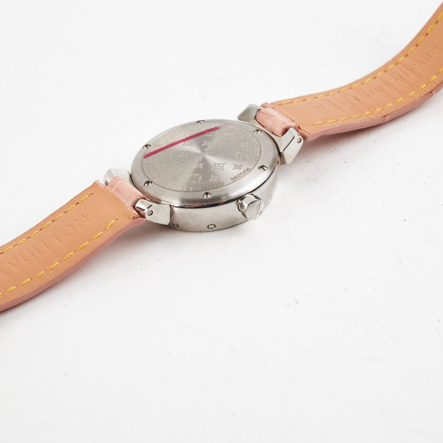 Louis Vuitton Tambour Pink Watch
