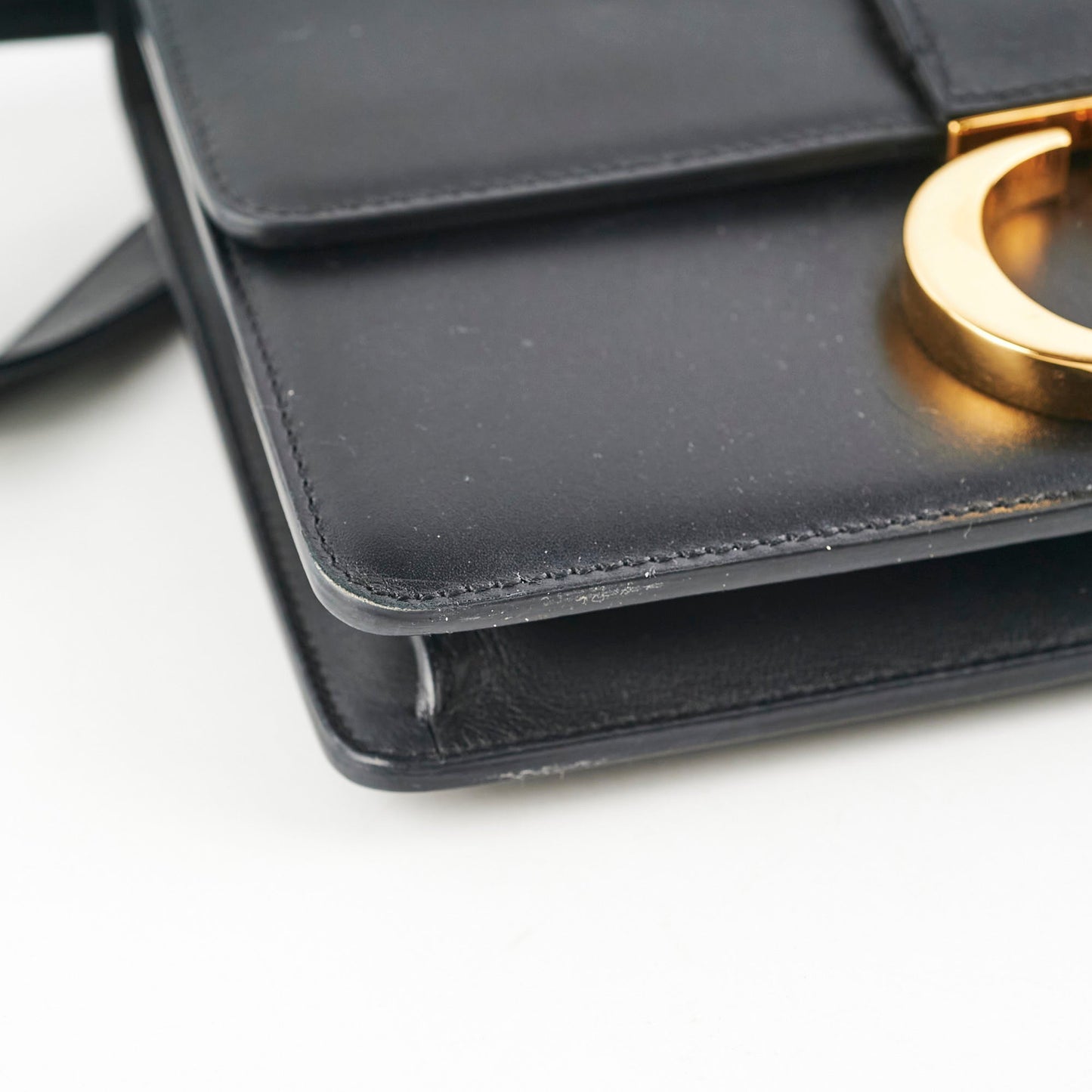 Dior Montainge Calfskin Crossbody Bag Black