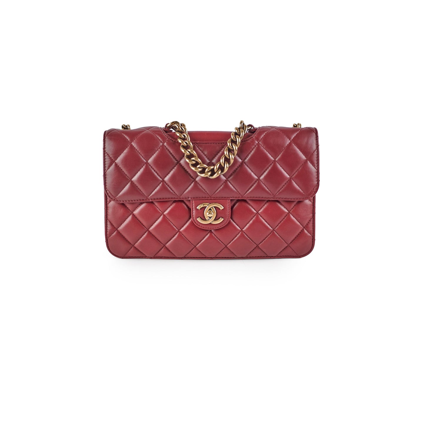 Chanel Burgundy Seasonal Flap