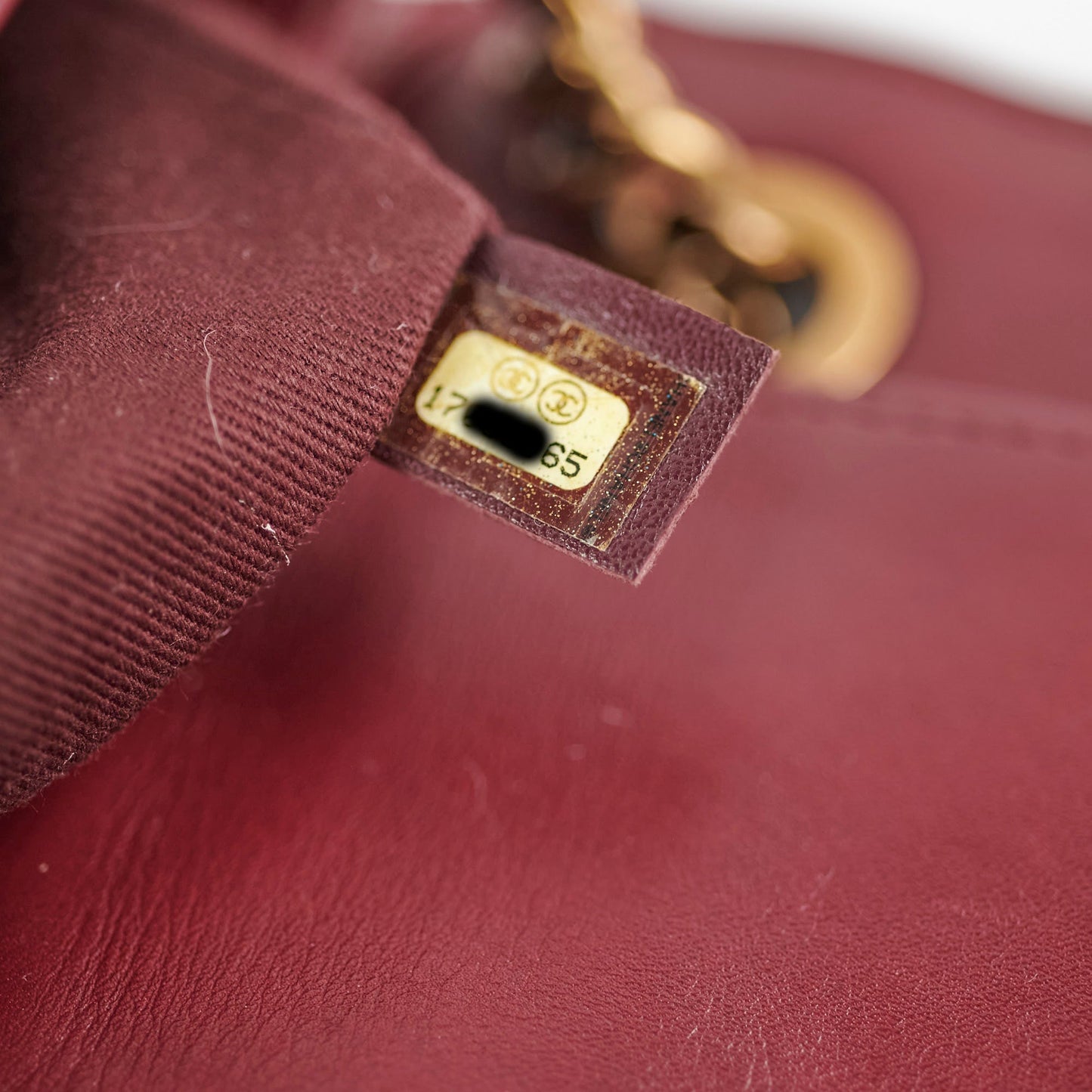 Chanel Burgundy Seasonal Flap