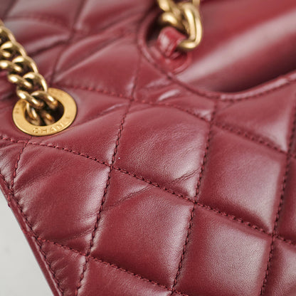 Chanel Burgundy Seasonal Flap