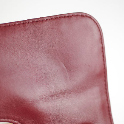 Chanel Burgundy Seasonal Flap