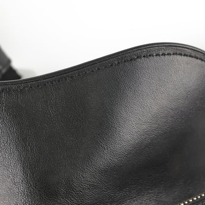 Christian Dior Mens Oblique Leather Saddle Bag