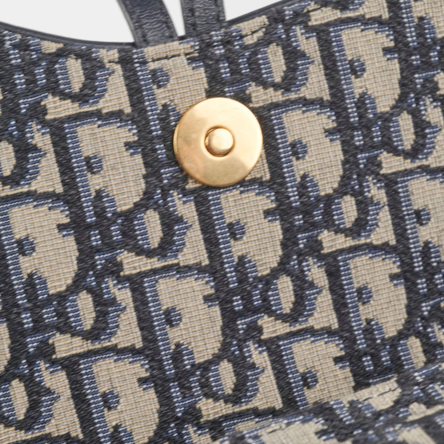 Christian Dior Saddle Oblique Wallet On Chain