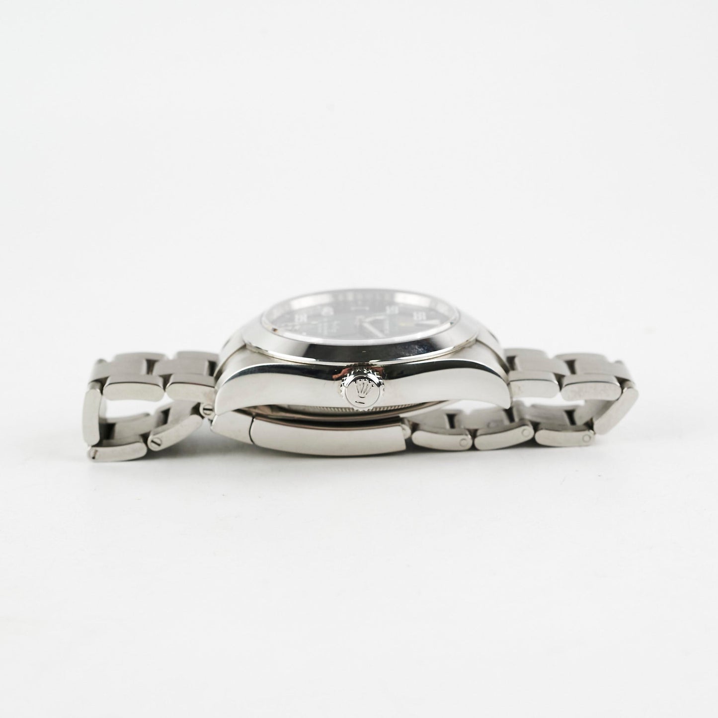 Rolex Air King 40mm Steel Black Dial Watch