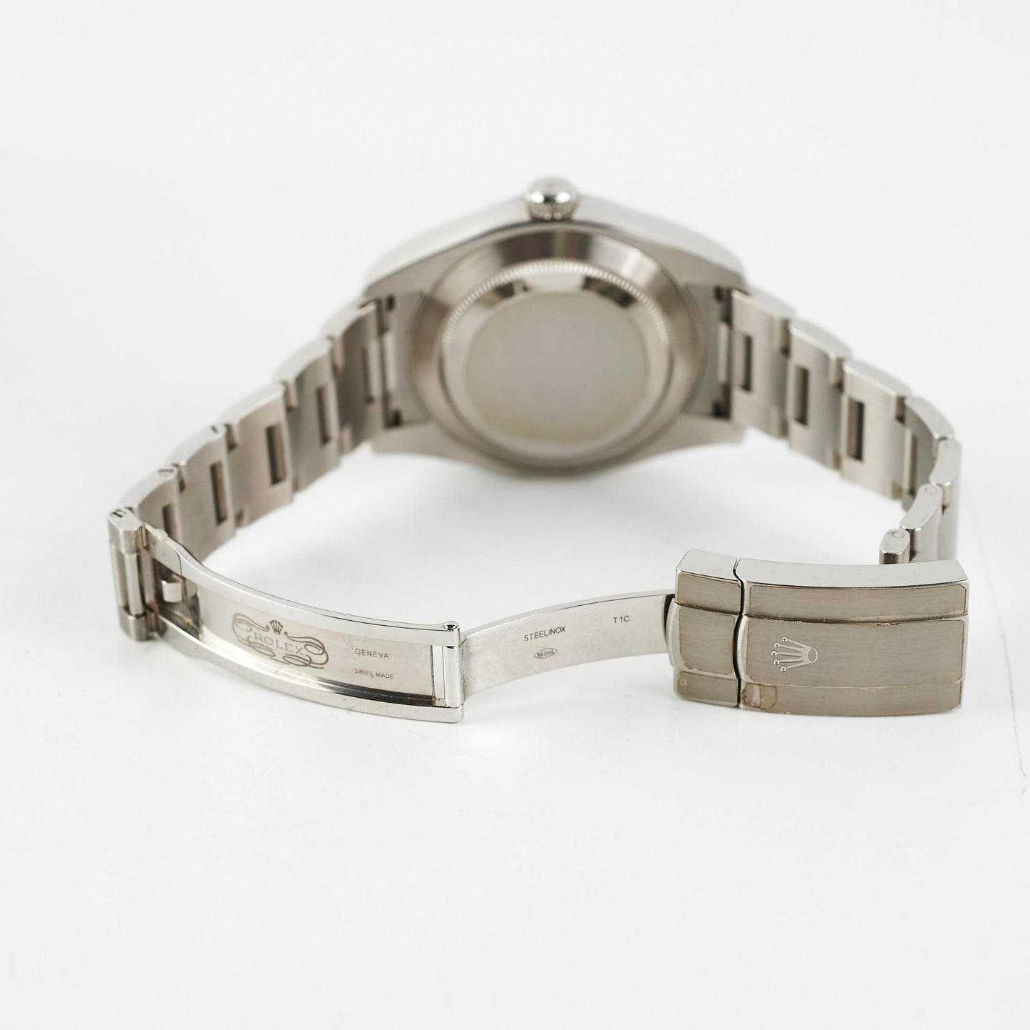 Rolex Air King 40mm Steel Black Dial Watch