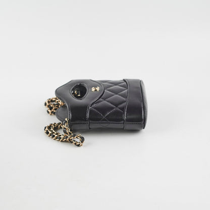 Chanel Micro 31 24S Crossbody Bag Black
