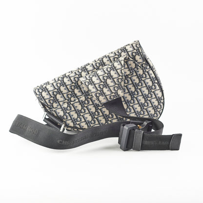 Christian Dior Men's Saddle Oblique Sling Bag