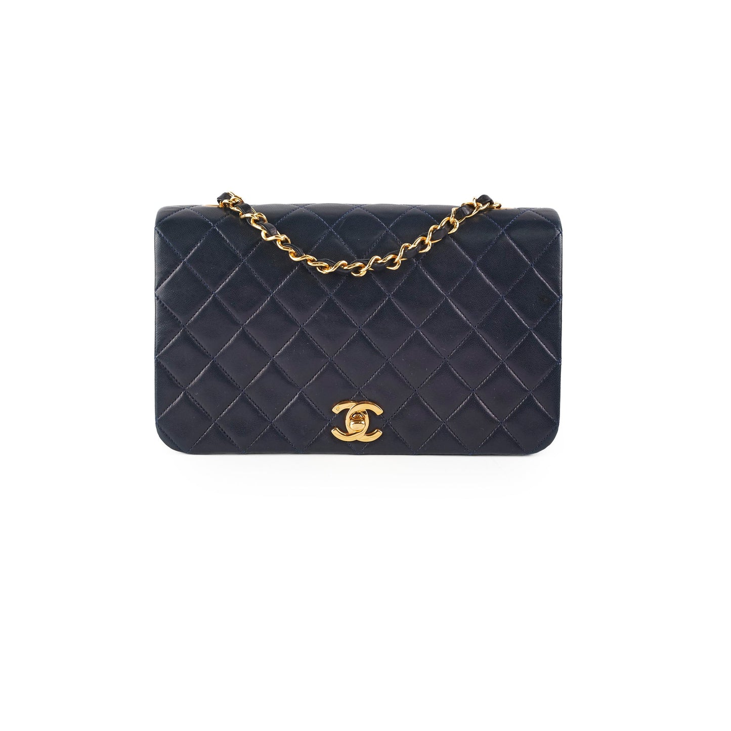 Chanel Vintage Flap Navy