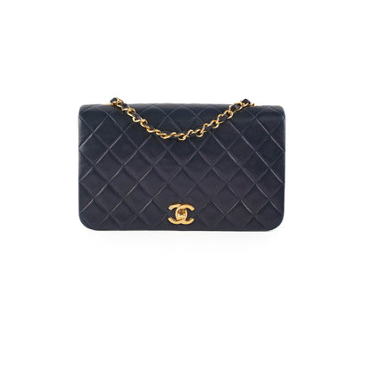 Chanel Vintage Flap Navy