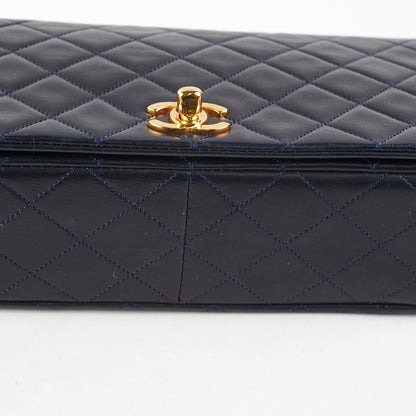 Chanel Vintage Flap Navy