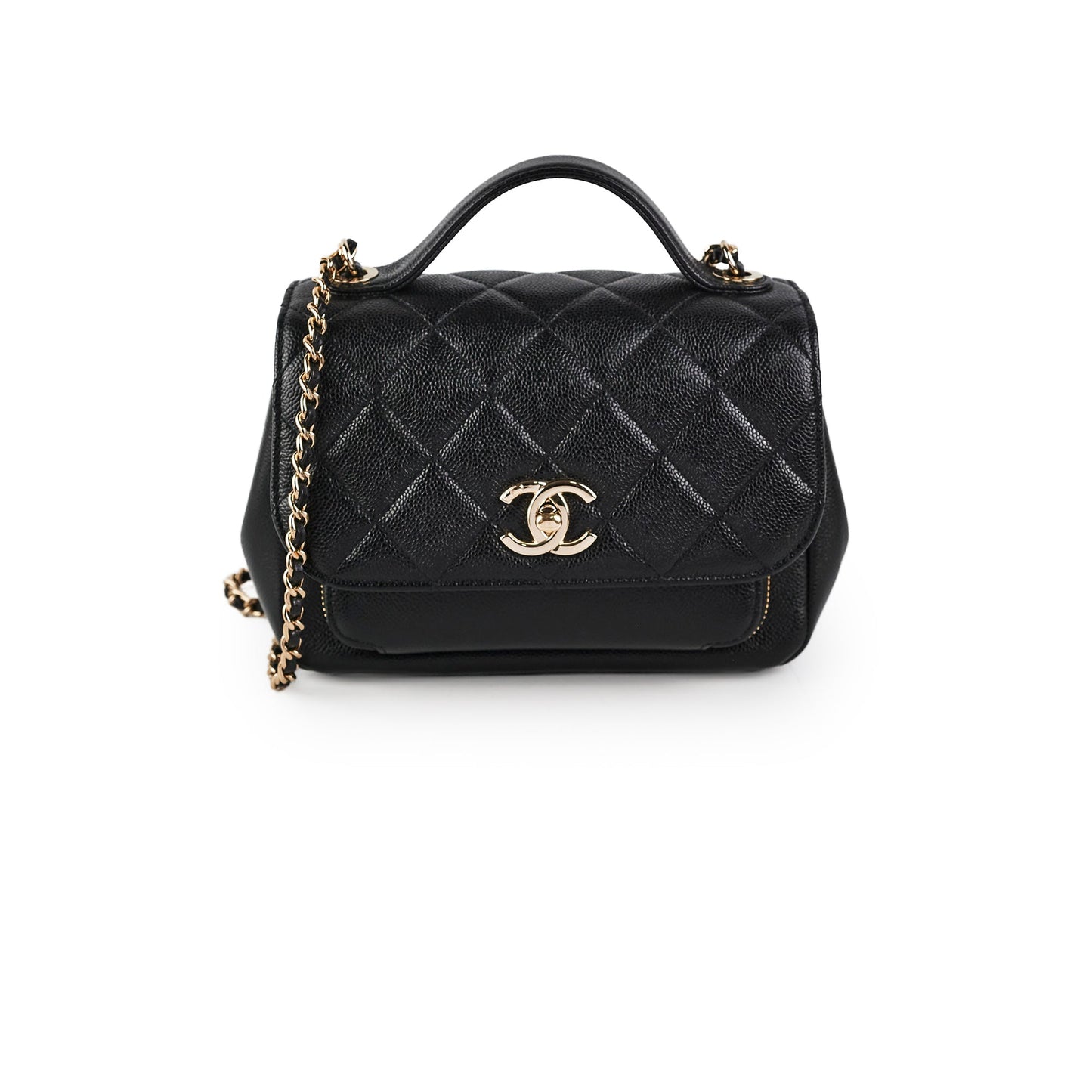 Chanel Caviar Business Affinity Black