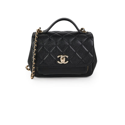 Chanel Caviar Business Affinity Black