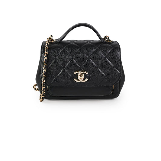 Chanel Caviar Business Affinity Black