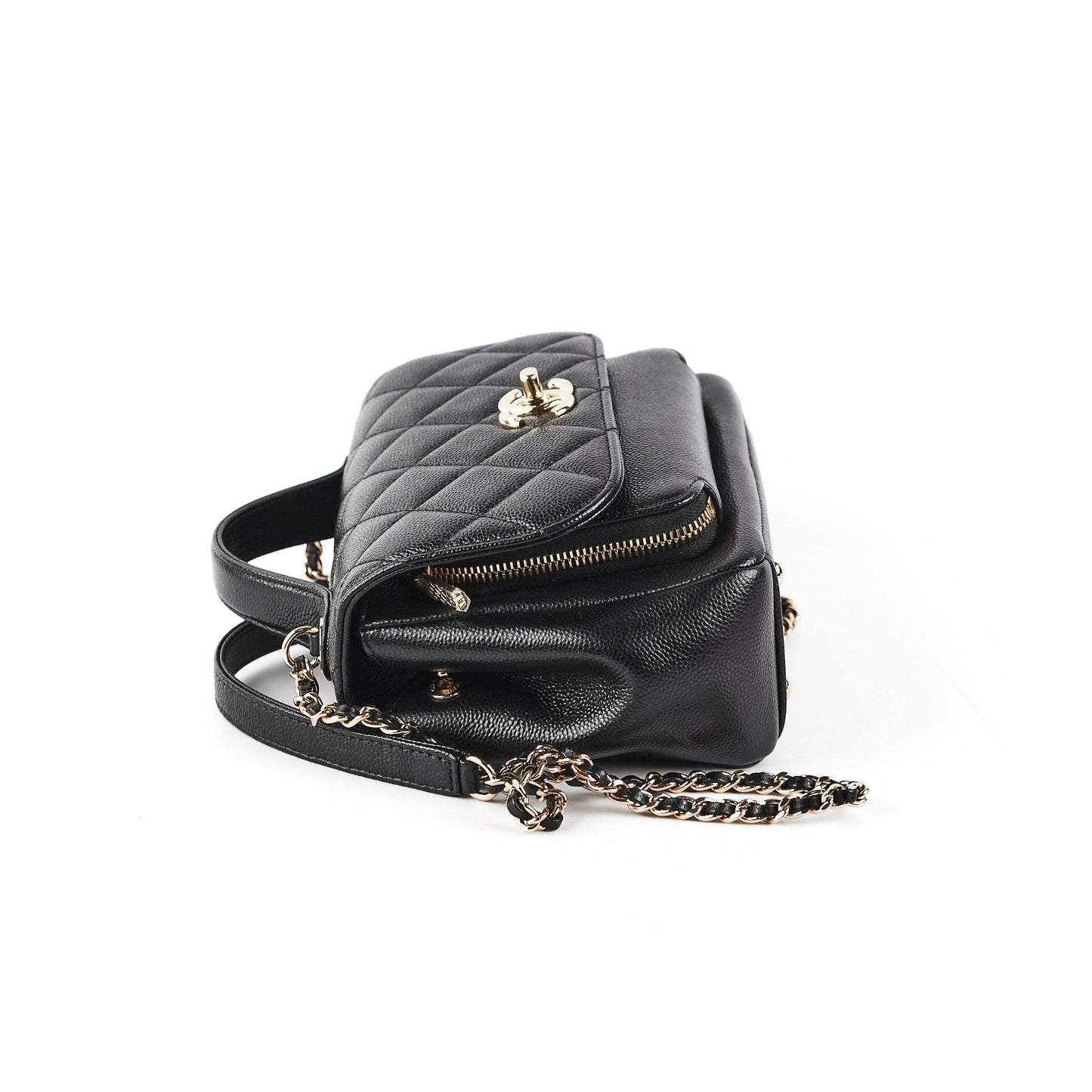 Chanel Caviar Business Affinity Black