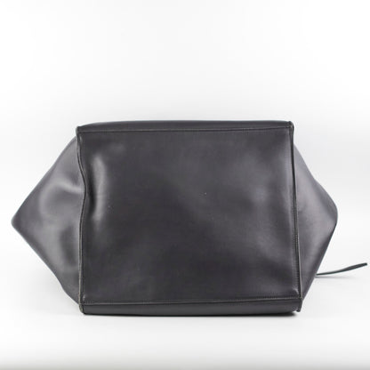 Celine Big Bag Leather Tote Calfskin Dark Grey
