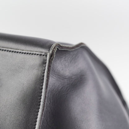 Celine Big Bag Leather Tote Calfskin Dark Grey