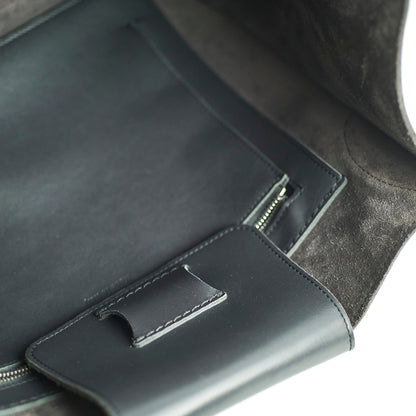Celine Big Bag Leather Tote Calfskin Dark Grey