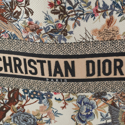 Christian Dior Embriodered Large Book Tote