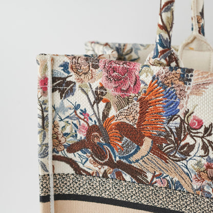 Christian Dior Embriodered Large Book Tote