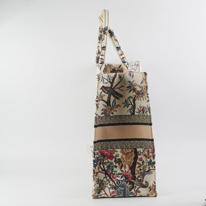 Christian Dior Embriodered Large Book Tote