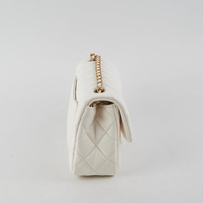 Chanel Pearl Crush Mini Rectangular White