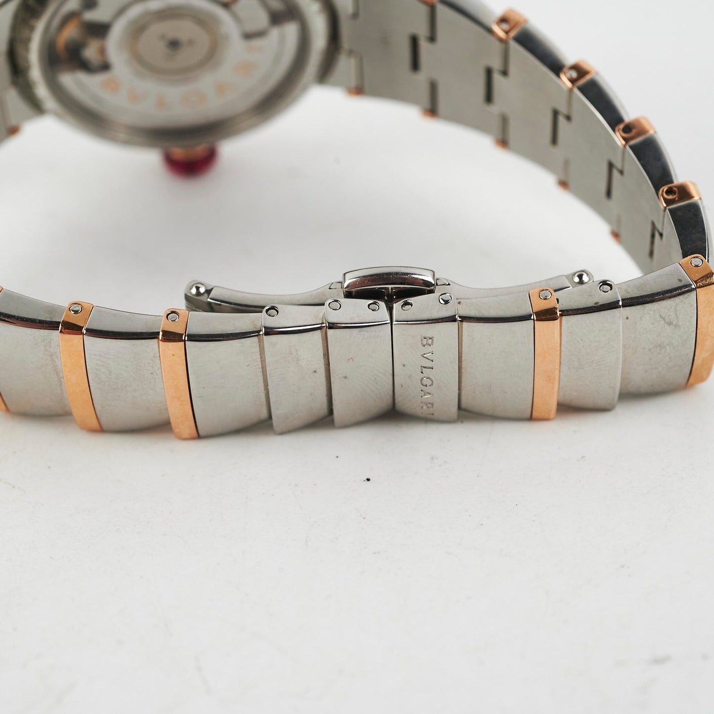 Deal of The Week - Bvlgari Lucea Rose Gold Diamond MOP Dial Watch
