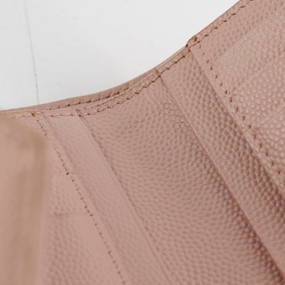 Saint Laurent Matelesse Bi-Fold Wallet Light Pink