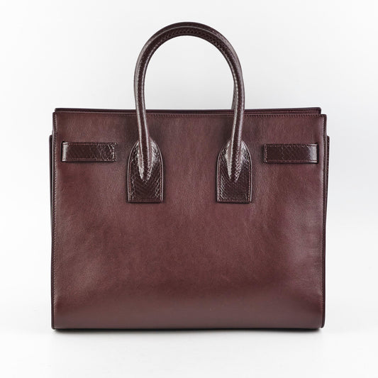 Saint Laurent Sac De Jour Burgundy Small