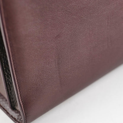Saint Laurent Sac De Jour Burgundy Small
