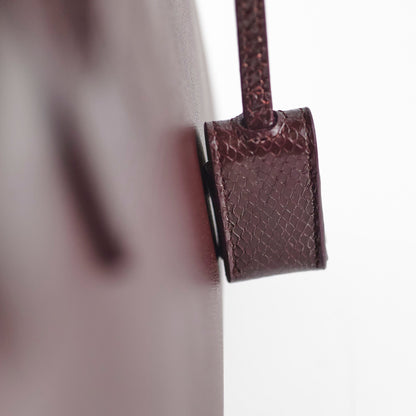Saint Laurent Sac De Jour Burgundy Small