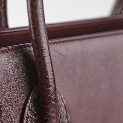 Saint Laurent Sac De Jour Burgundy Small