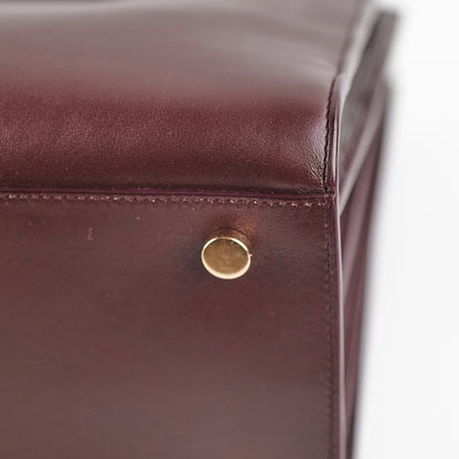 Saint Laurent Sac De Jour Burgundy Small