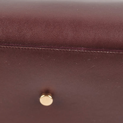 Saint Laurent Sac De Jour Burgundy Small