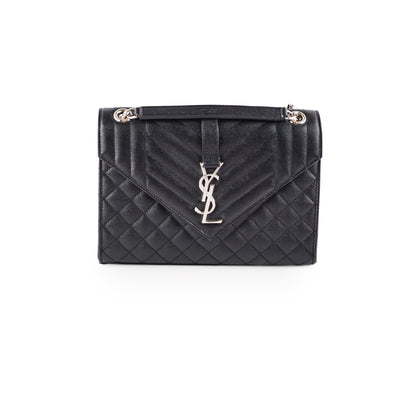 Saint Laurent College Medium Black