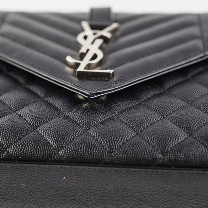 Saint Laurent College Medium Black