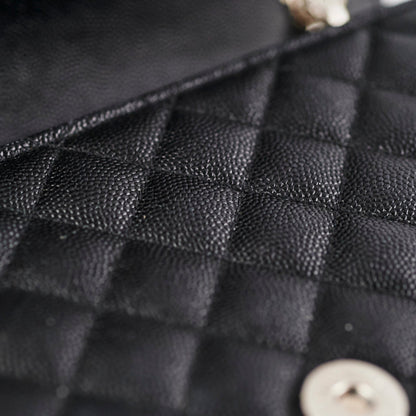 Saint Laurent College Medium Black