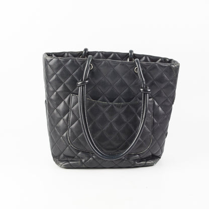 Chanel Cambon Ligne Tote Medium Black