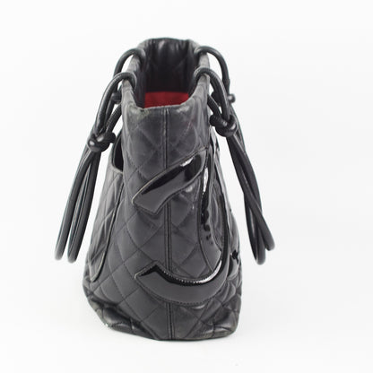 Chanel Cambon Ligne Tote Medium Black