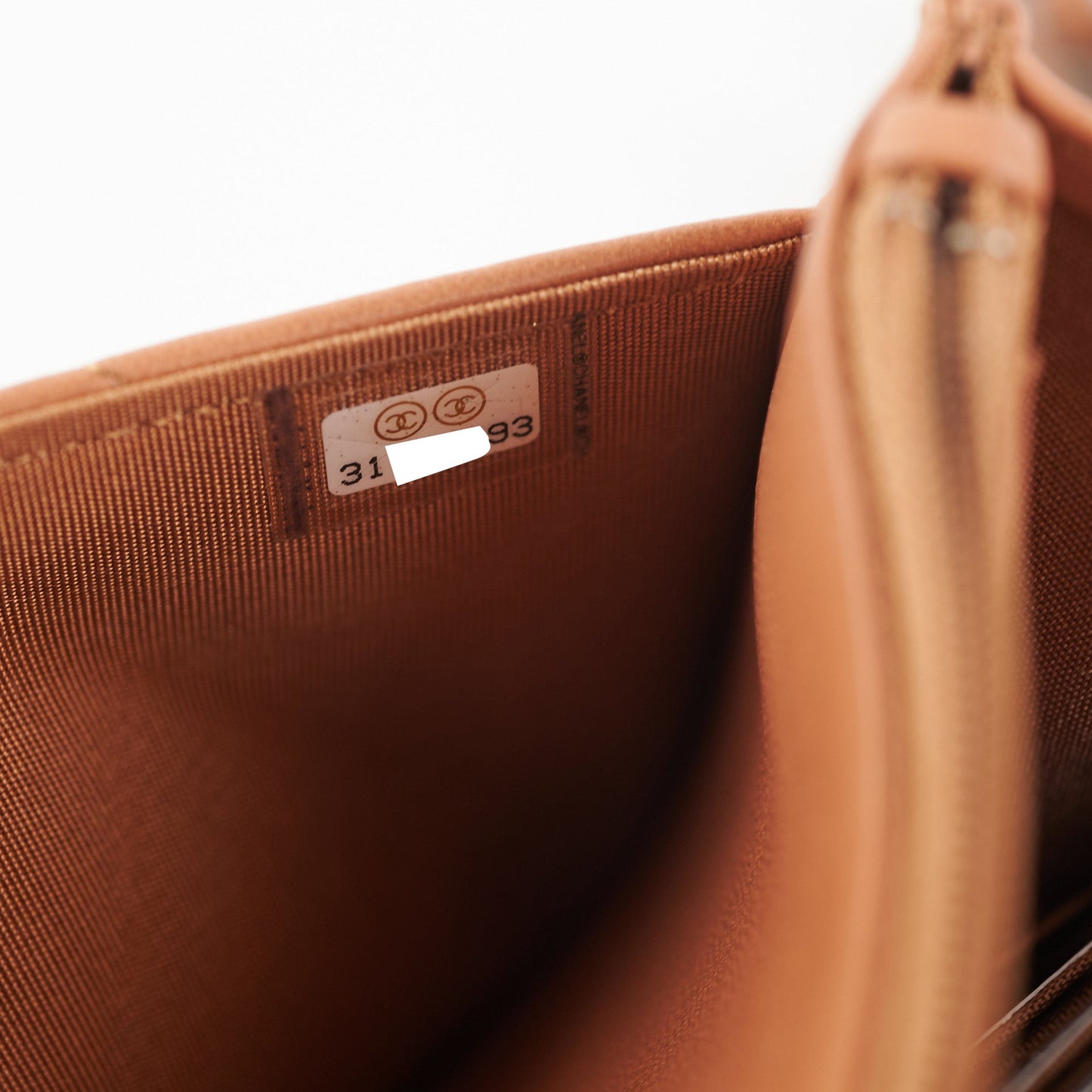 Chanel 19 Wallet on Chain WOC Lambskin Caramel