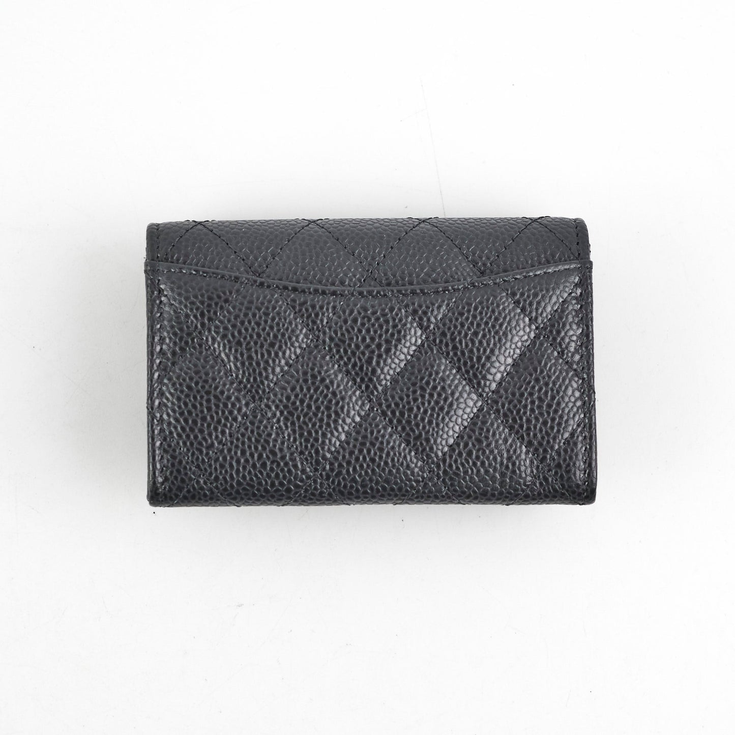 Chanel Caviar Cardholder Black
