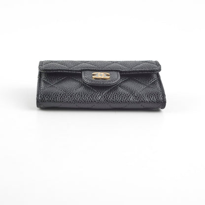 Chanel Caviar Cardholder Black