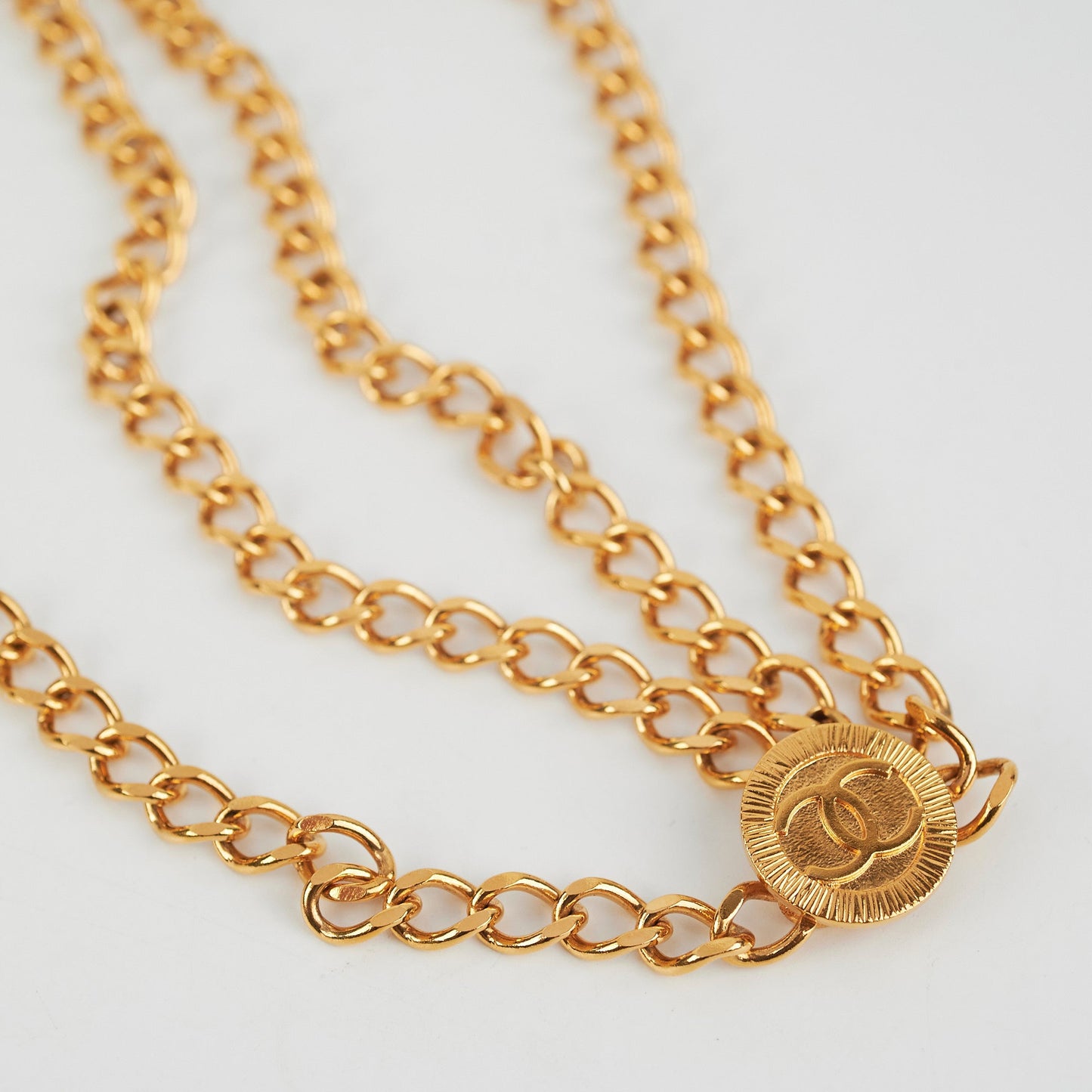 Chanel Vintage Gold Chain Belt