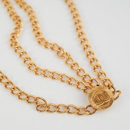 Chanel Vintage Gold Chain Belt