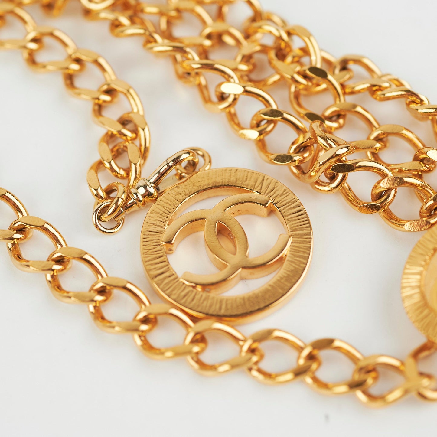 Chanel Vintage Gold Chain Belt