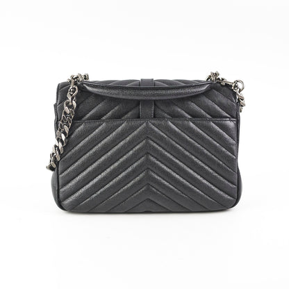 Saint Laurent Medium College Black Bag