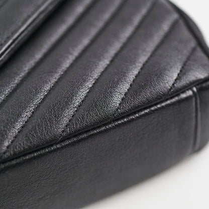 Saint Laurent Medium College Black Bag