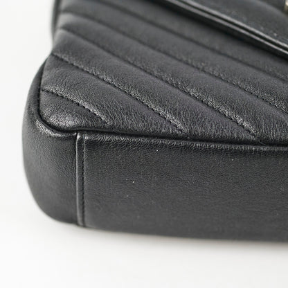 Saint Laurent Medium College Black Bag