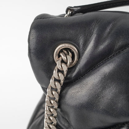 Saint Laurent Medium Puffer Black