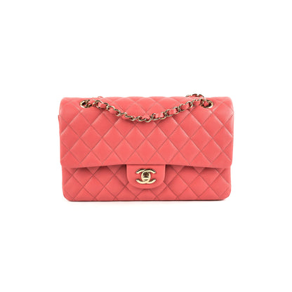 Chanel Caviar Medium/Large Double Classic Flap Pink